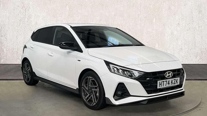 White Used 2024 Hyundai i20 N Line Hatchback | £17,998 (Fair price) - Image 1/4