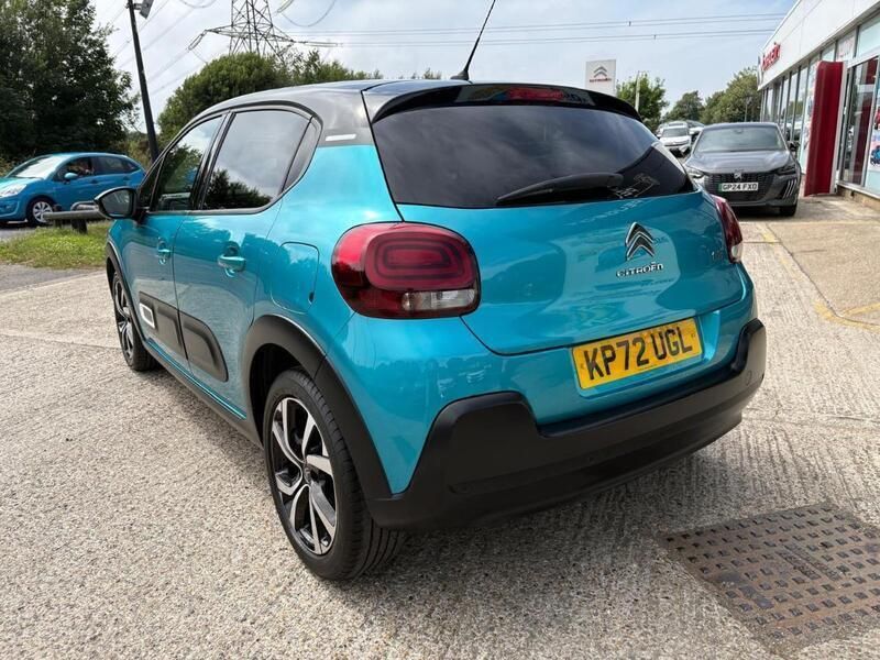 Blue Used 2022 Citroën C3 PureTech Hatchback | £10,250 (Fair price) - Image 1/4