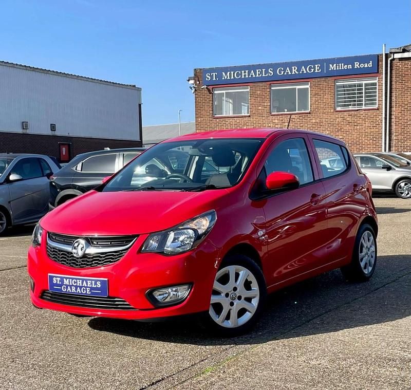 Used Vauxhall Viva 75 HP (55 kW) 2016 Red Hatchback