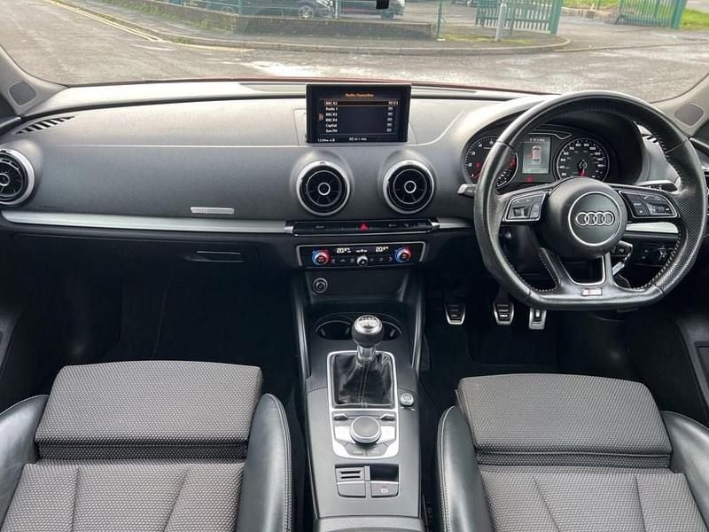 Used Audi A3 S-Line 2016 Red Hatchback