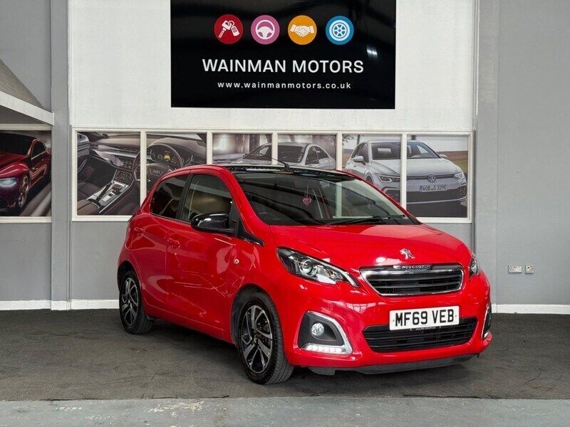 Red Used 2019 Peugeot 108 Allure Hatchback | £6,899 (Fair price) - Image 1/4