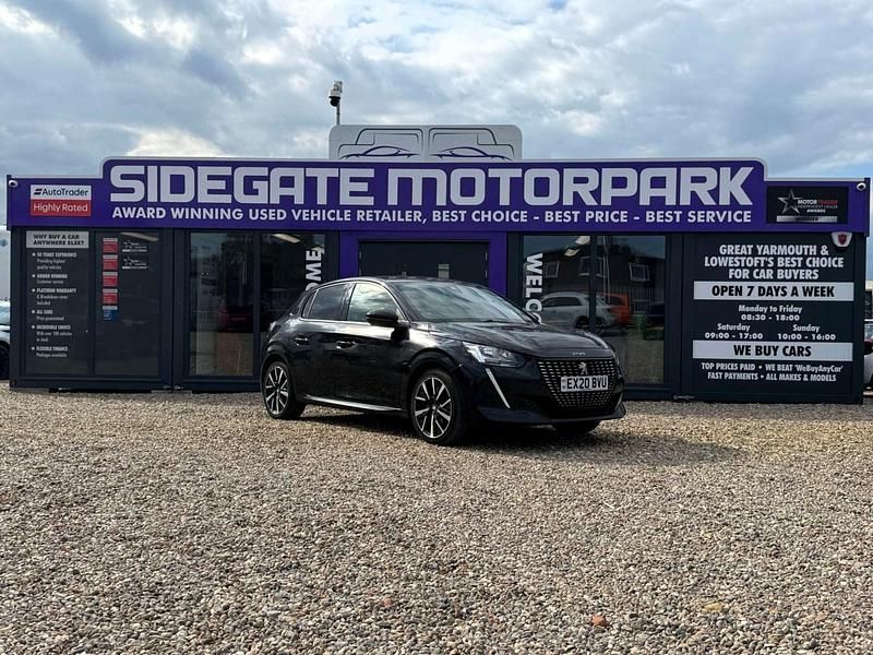 Black Used 2020 Peugeot 208 Allure Hatchback | £10,900 (Fair price) - Image 1/1