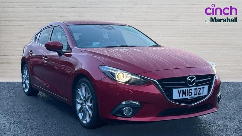 Red Used 2016 Mazda 3 Inclusive Hatchback | £10,031 (Fair price) - Image 1/4