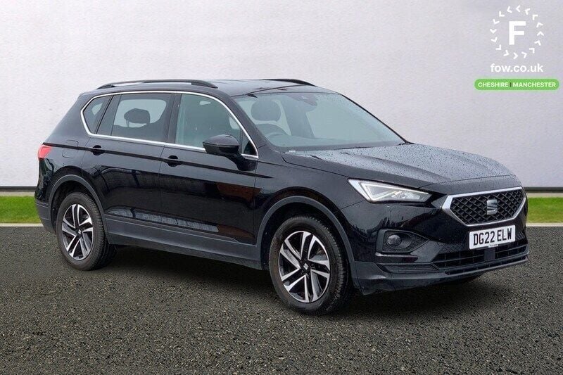 Black Used 2022 Seat Tarraco SE Technology SUV | £18,799 (Good price) - Image 1/4