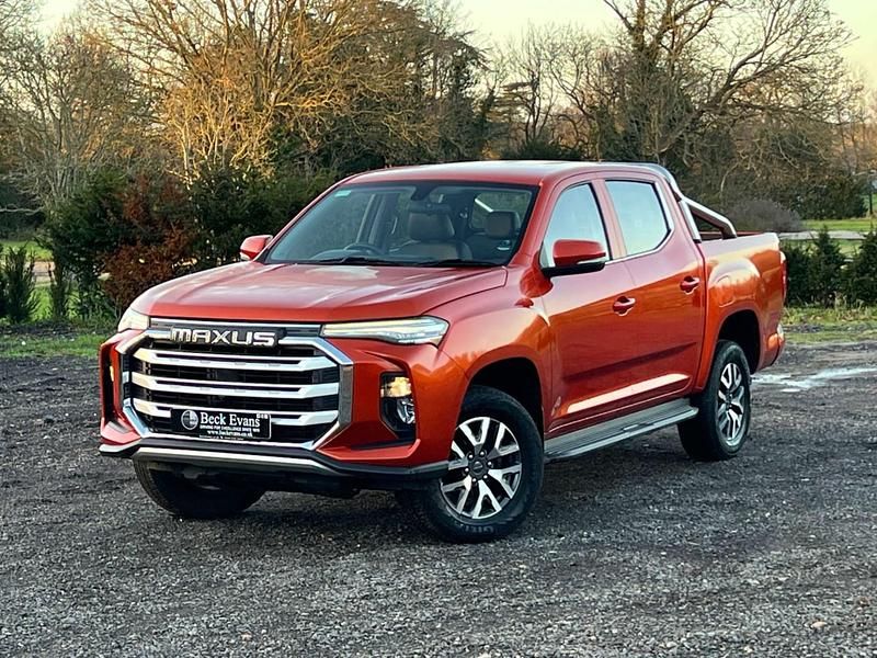 Orange Used 2023 Maxus e-T90 Pickup | £17,519 - Image 1/3