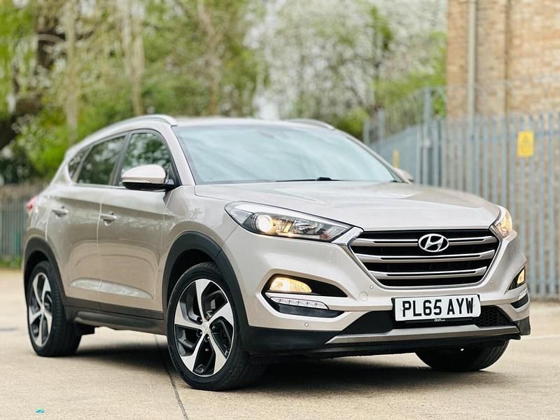Used Hyundai Tucson Premium 2016 Beige SUV