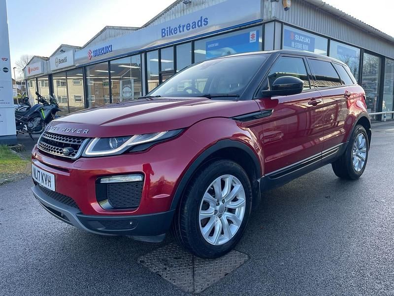 Begagnad Land Rover Range Rover evoque SE 2017 Röd Kombi