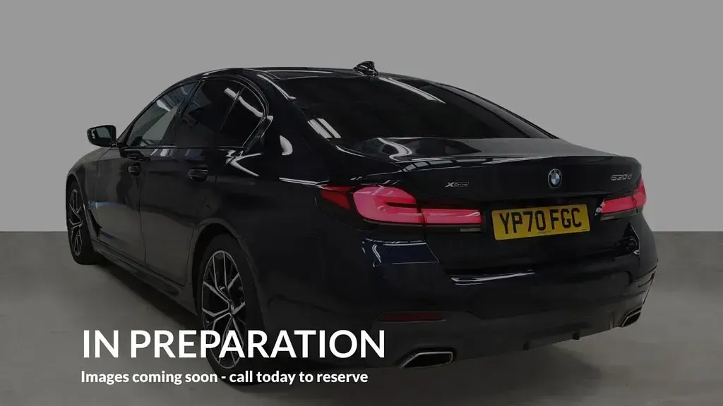 Used BMW 530 M Sport 2020 Black Sedan