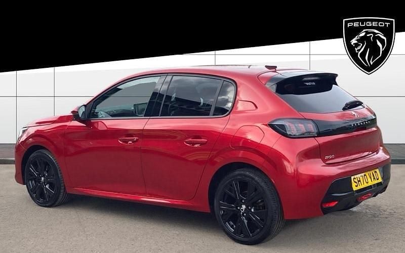 Used Peugeot 208 Allure 102 HP (75 kW) 2020 Red Hatchback