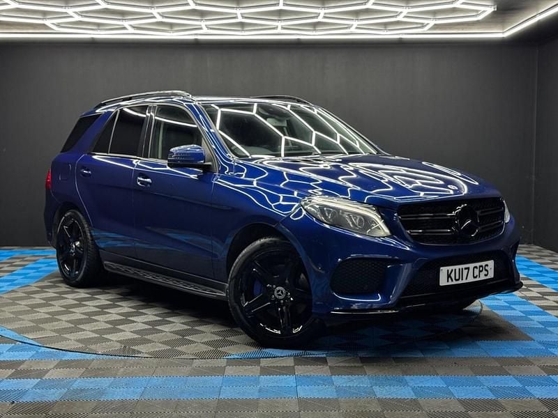 Blue Used 2017 Mercedes GLE350 AMG line Estate | £20,490 (Fair price) - Image 1/4