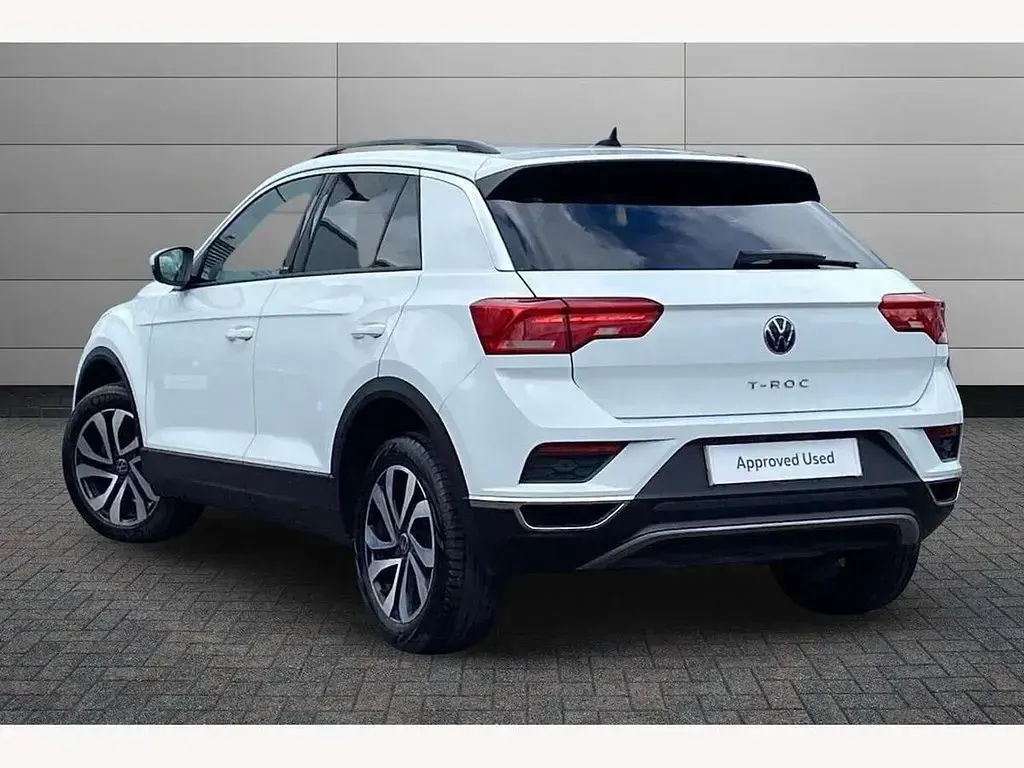 Usado VW T-Roc Active 150 CV (110 kW) 2021 Blanco SUV