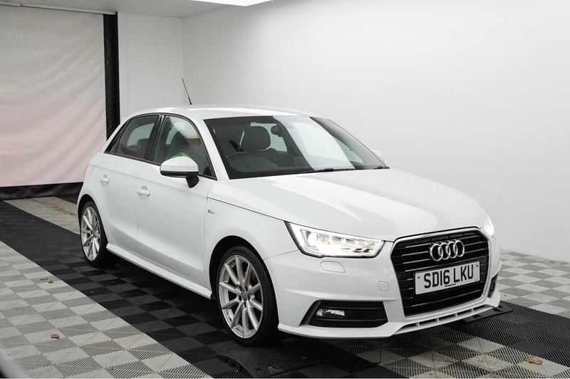 White Used 2016 Audi A1 S-Line Hatchback | £8,295 (Fair price) - Image 1/1