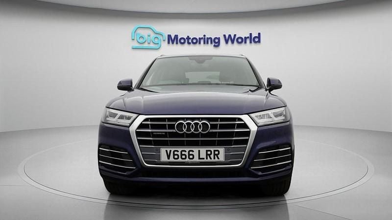 Used Audi Q5 S-Line 190 HP (139 kW) 2019 Blue SUV