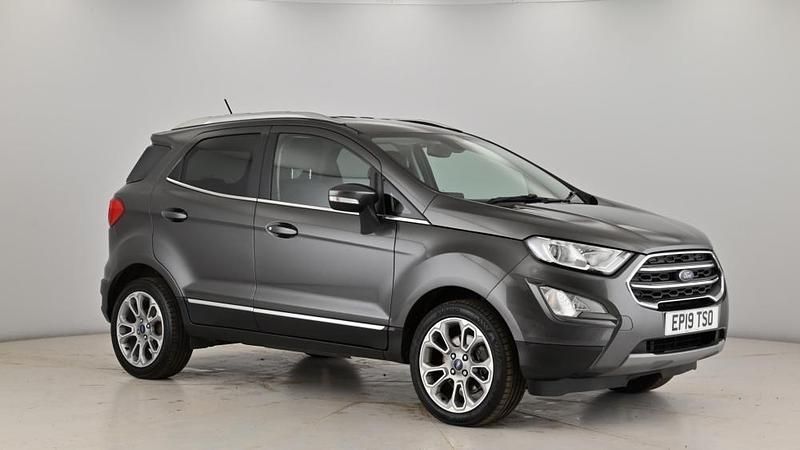 Grey Used 2019 Ford Ecosport Titanium SUV | £9,995 (Fair price) - Image 1/4