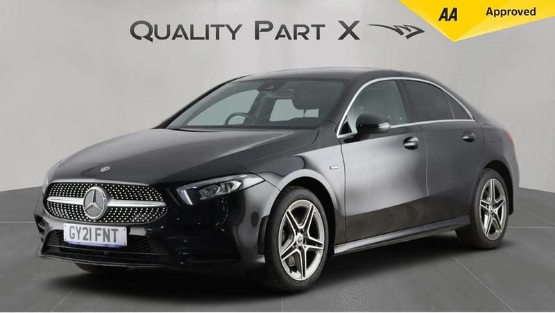 Used Mercedes A250 AMG line 2021 Black Sedan