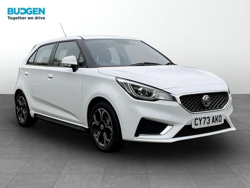 White Used 2023 MG MG3 Exclusive Hatchback | £9,691 (Good price) - Image 1/4