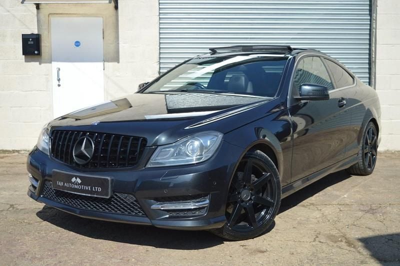 Black Used 2013 Mercedes C250 AMG Coupe | £5,700 (Fair price) - Image 1/4