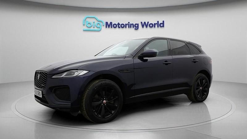 Used Jaguar F-Pace R-Dynamic 404 HP (297 kW) 2021 Blue SUV
