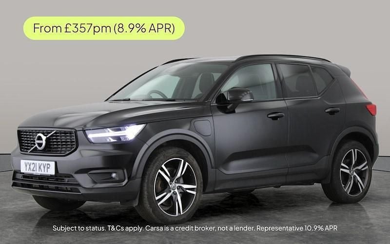 Black Used 2021 Volvo XC40 R-Design SUV | £21,475 (Good price) - Image 1/3