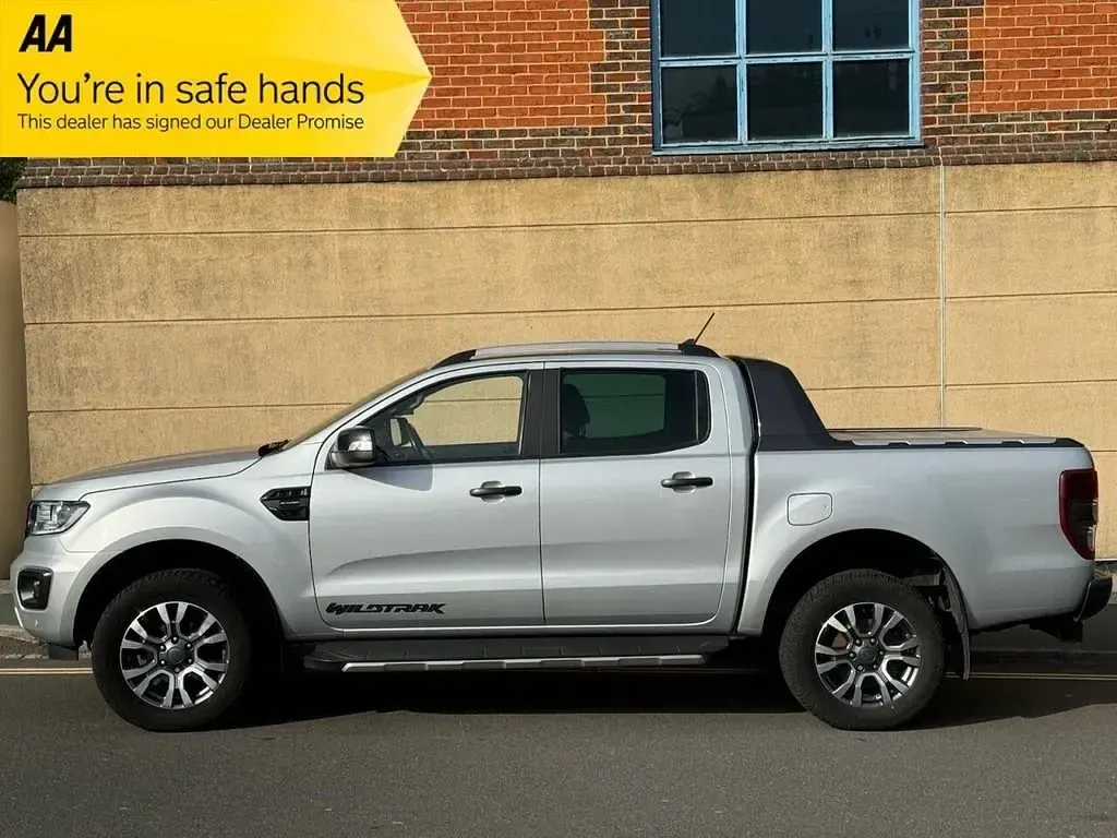 Usado Ford Ranger Wildtrack 2021 Prateado Pickup