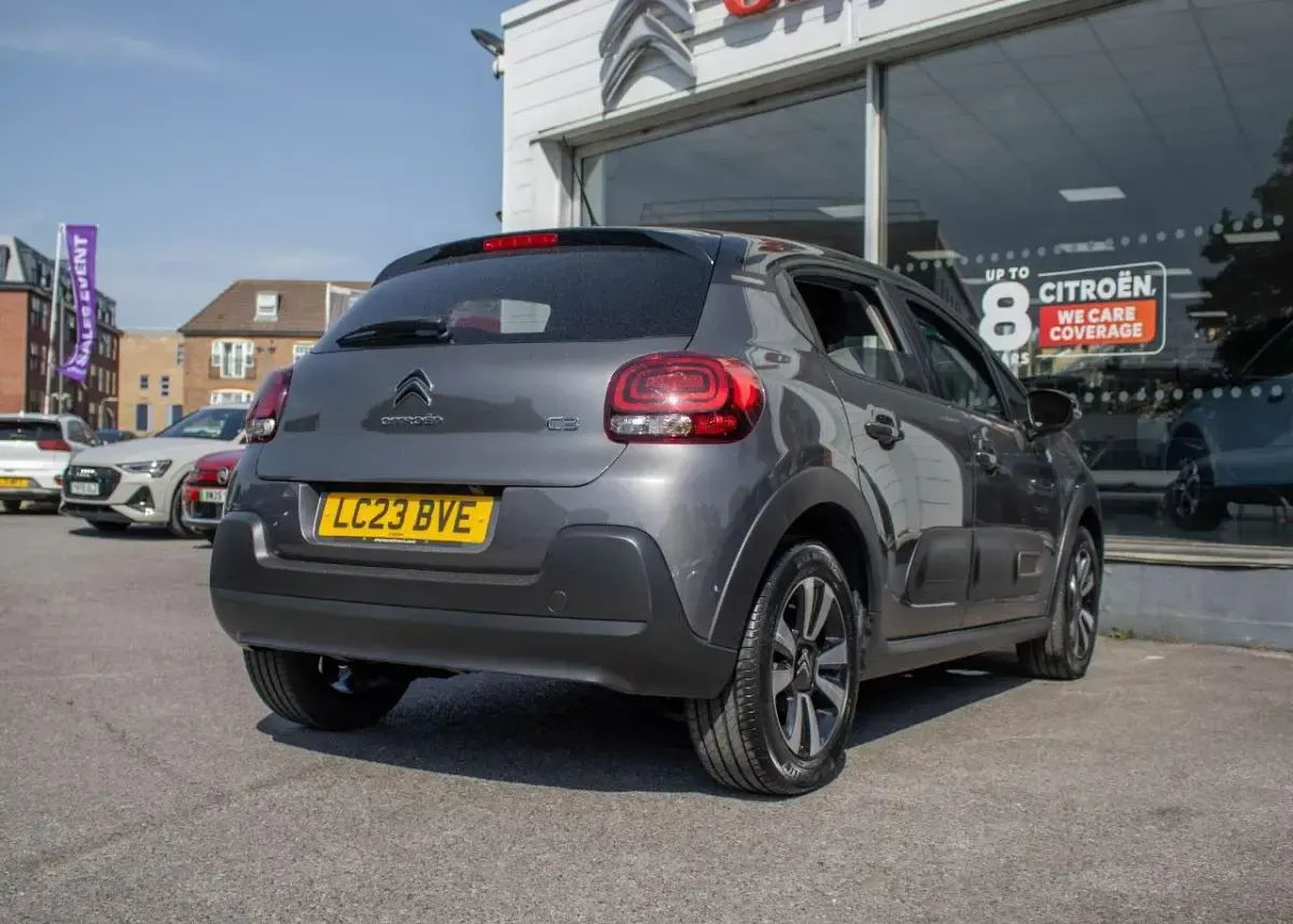 Used Citroën C3 PureTech 82 HP (60 kW) 2023 Grey Hatchback