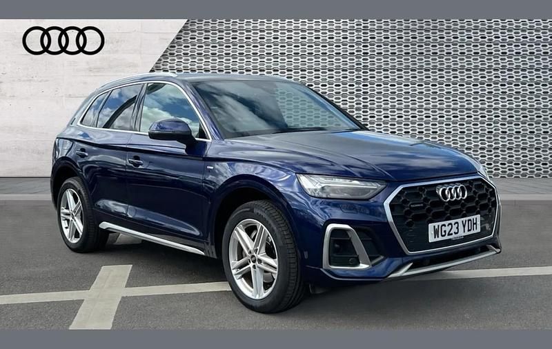 Used Audi Q5 S-Line 265 HP (194 kW) 2023 Blue SUV