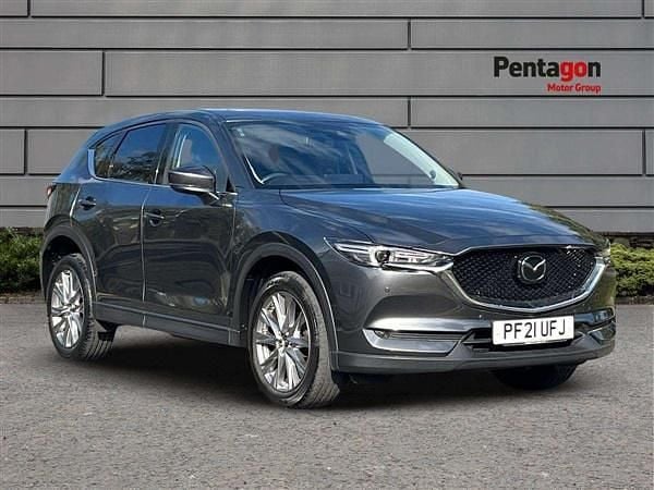 Grey Used 2021 Mazda CX-5 Inclusive SUV | £18,950 (Good price) - Image 1/4