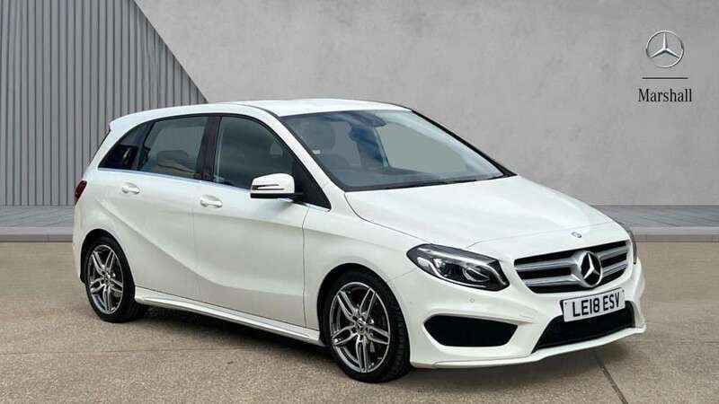 White Used 2018 Mercedes B200 AMG Line Premium MPV | £10,694 (Good price) - Image 1/4