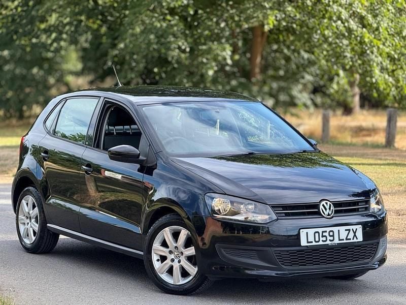 Black Used 2010 VW Polo SE Hatchback | £5,747 (Fair price) - Image 1/4