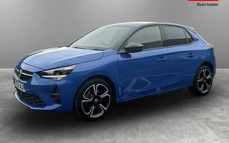 Used Vauxhall Corsa Edition 101 HP (74 kW) 2022 Blue Hatchback