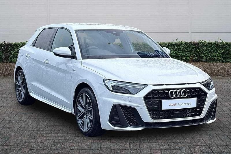 Used Audi A1 S-Line 2025 Shell white, solid Hatchback
