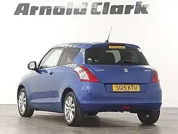 Used Suzuki Swift SZ4 94 HP (69 kW) 2015 Blue Hatchback