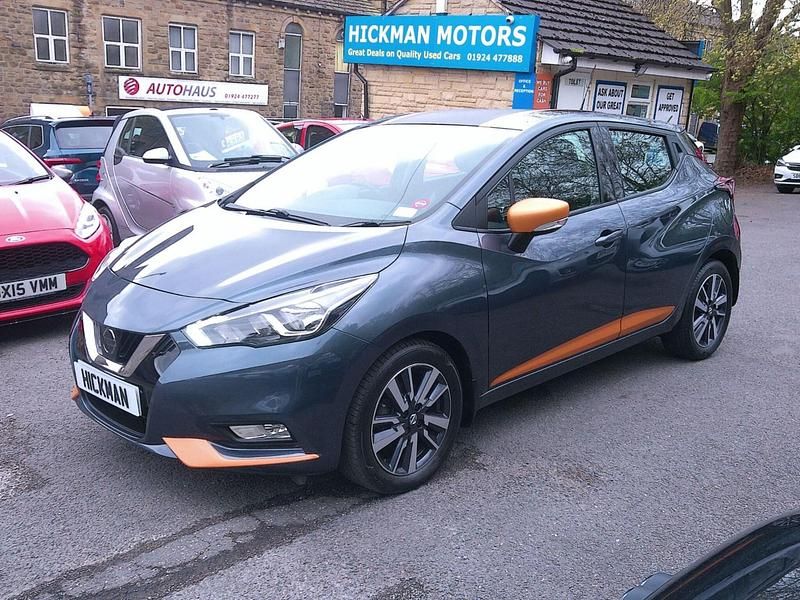 Begagnad Nissan Micra Acenta 2019 Grå Halvkombi