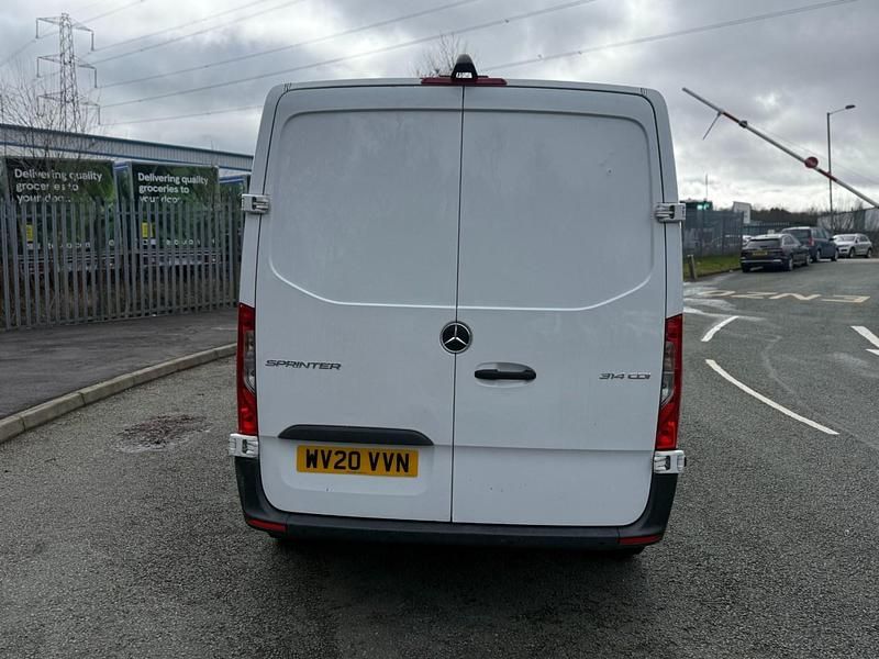 Begagnad Mercedes Sprinter 2020 Vit Van
