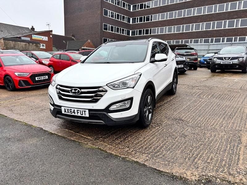 Used Hyundai Santa Fe Premium SE 2015 White SUV