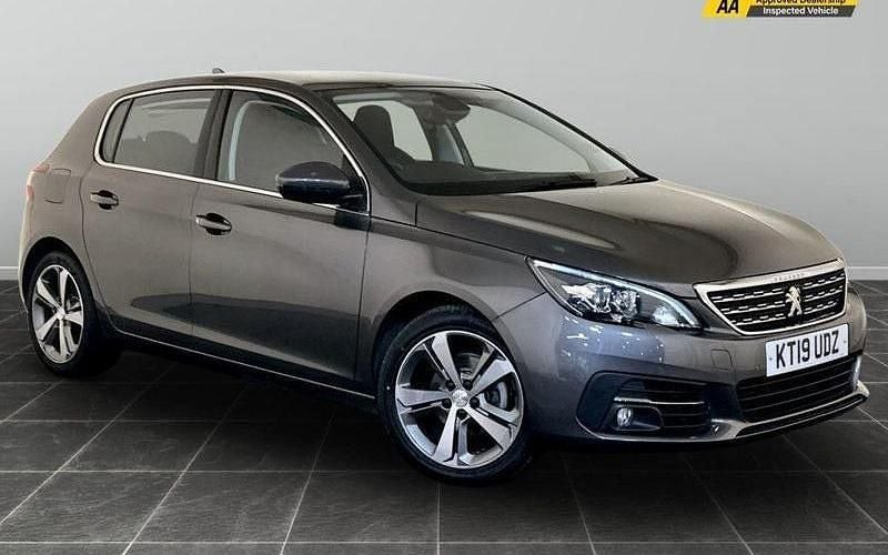 Grey Used 2019 Peugeot 308 Allure Hatchback | £7,895 (Fair price) - Image 1/2