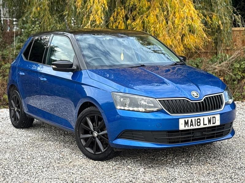 Blue Used 2018 Skoda Fabia Colour Edition Hatchback | £4,495 (Fair price) - Image 1/3