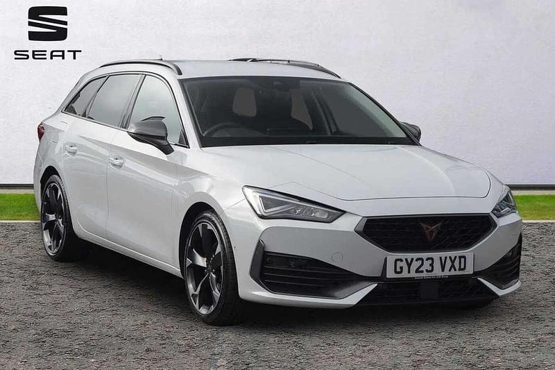 White Used 2023 Cupra Leon Estate | £18,290 (Fair price) - Image 1/4