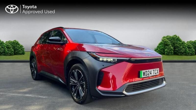 Scarlet flare Used 2024 Toyota bZ4X SUV | £27,999 (Super price) - Image 1/2