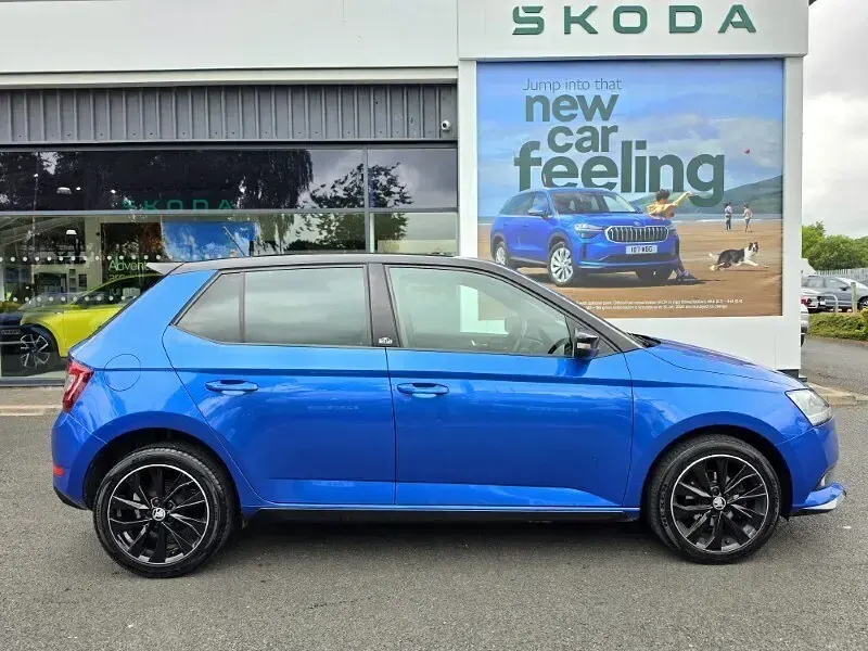 Used Skoda Fabia Monte Carlo 95 HP (69 kW) 2021 Blue Hatchback