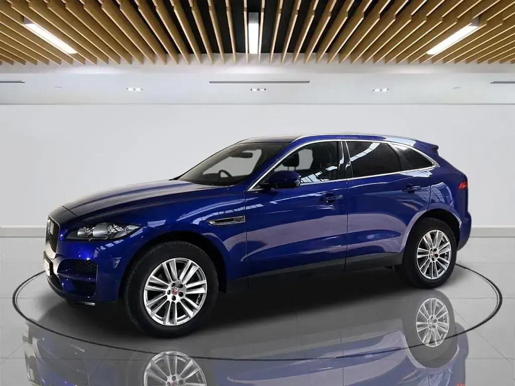 Used Jaguar F-Pace Portfolio 180 HP (132 kW) 2018 Blue SUV