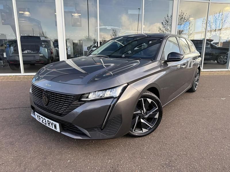 Grey Used 2023 Peugeot 308 SW Allure Premium Estate | £16,495 (Fair price) - Image 1/4