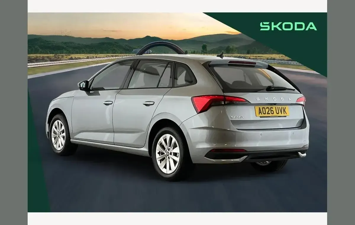 New Skoda Scala SE 95 HP (69 kW) 2026 Silver Hatchback
