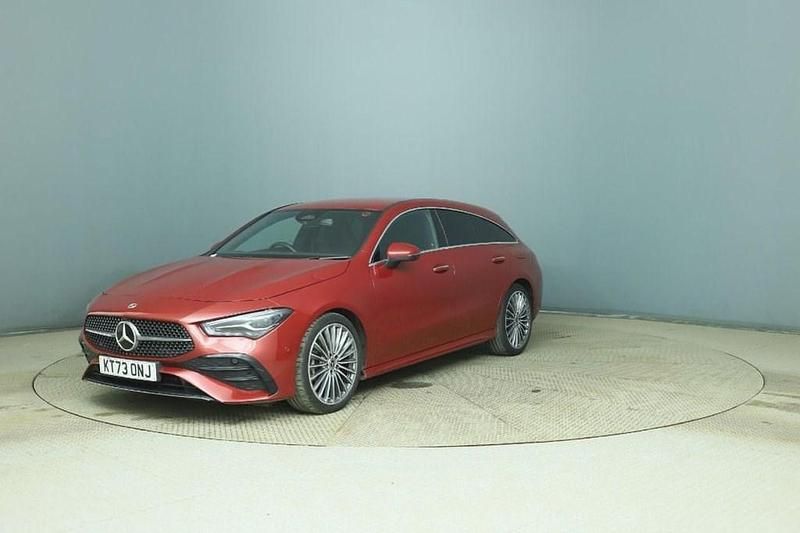 Red Used 2023 Mercedes CLA180 Shooting Brake AMG line Estate | £24,999 - Image 1/4