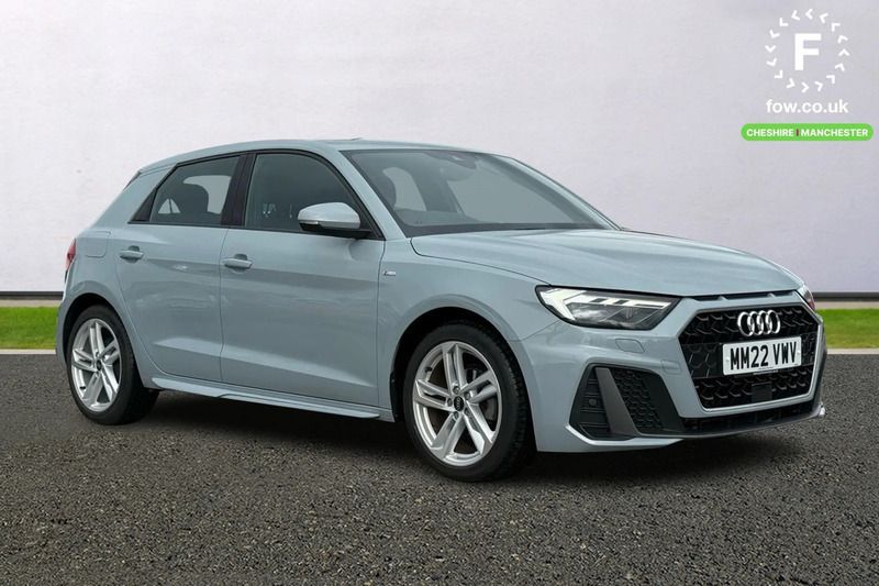 Grey Used 2022 Audi A1 Sportback S-Line Hatchback | £20,499 (Fair price) - Image 1/4