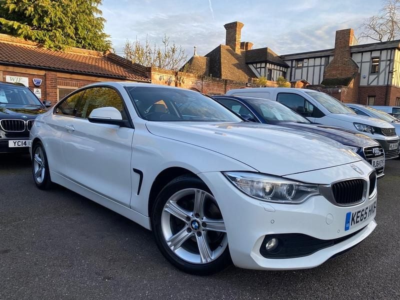 White Used 2016 BMW 418 Coupe | £6,380 - Image 1/4