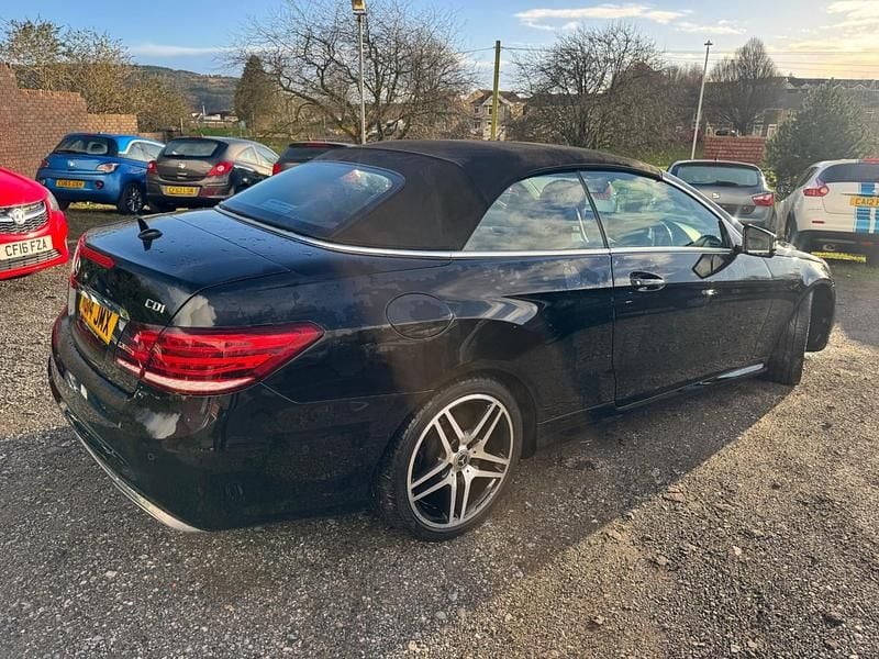 Used Mercedes E220 AMG 2014 Black Cabriolet