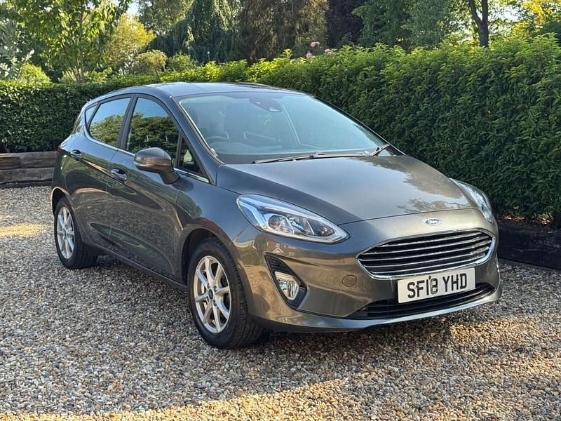 Grey Used 2018 Ford Fiesta Zetec Hatchback | £7,495 (Fair price) - Image 1/4