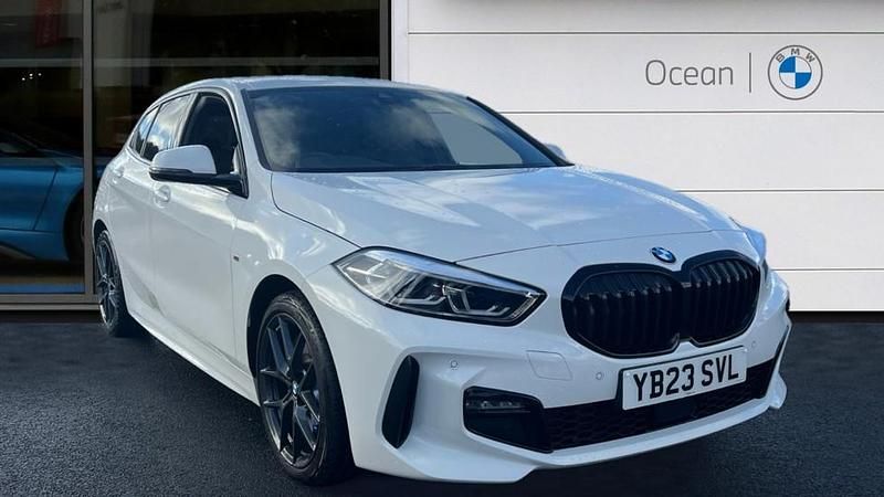 White Used 2023 BMW 118 M Sport Hatchback | £22,400 (Fair price) - Image 1/4