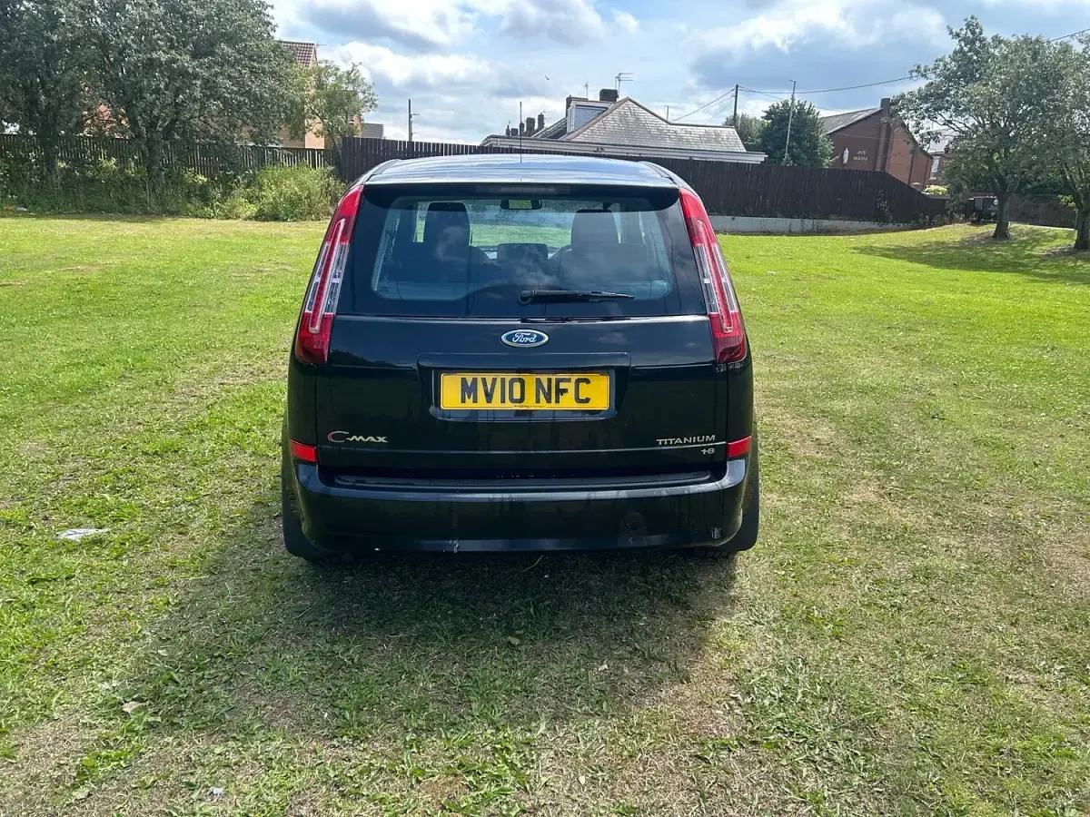 Used Ford C-MAX Titanium 125 HP (91 kW) 2010 Black MPV